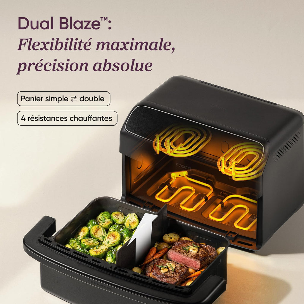COSORI Dual Blaze TwinFry™ Compact 8,6 L Air Fryer