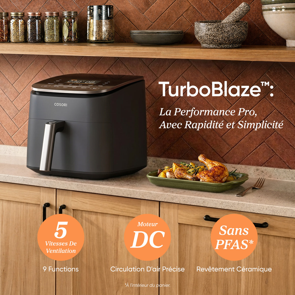 COSORI TurboBlaze™ 6 L Air Fryer