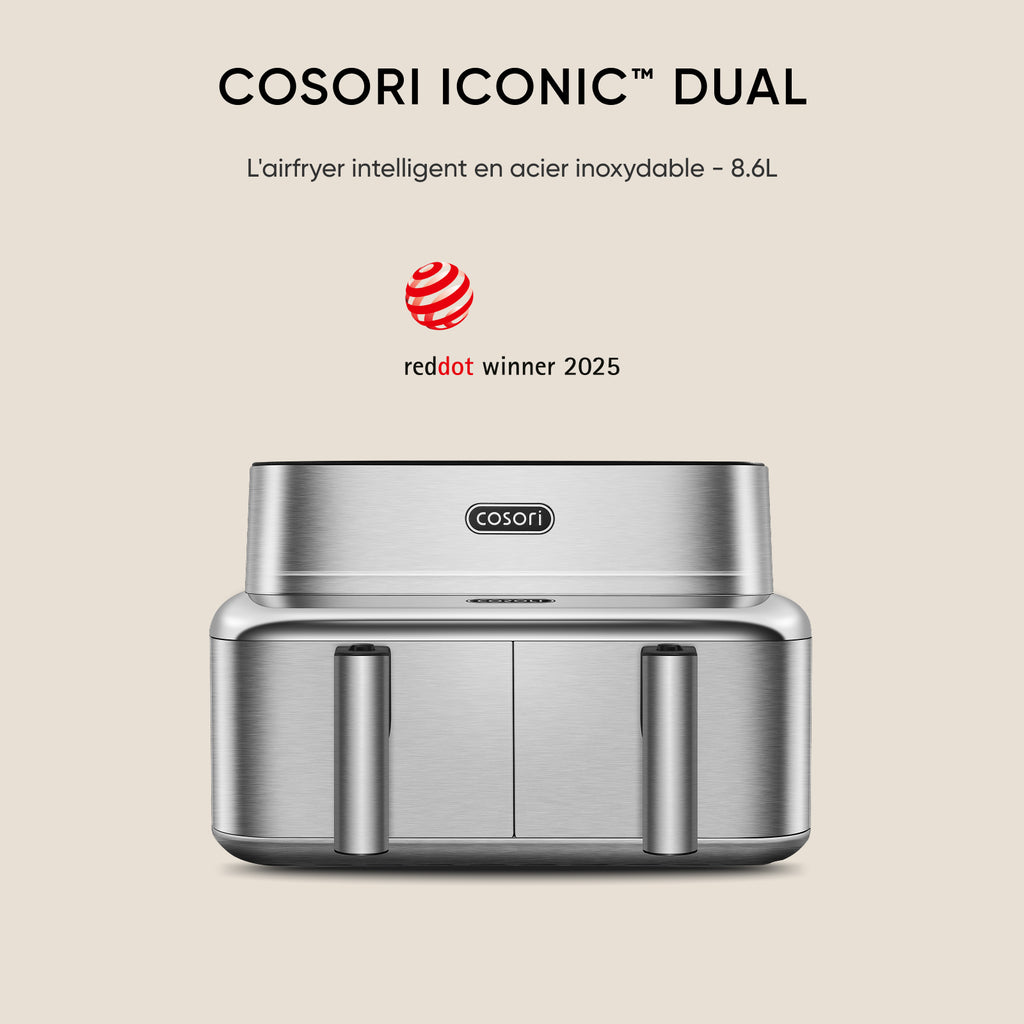 COSORI ICONIC™ Dual 8,6 L Air Fryer