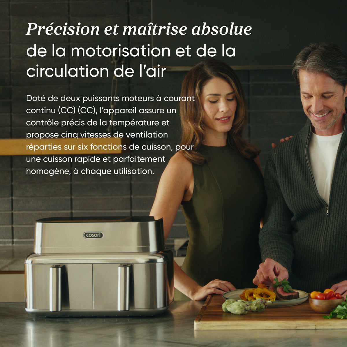 COSORI ICONIC™ Dual 8,6 L Air Fryer