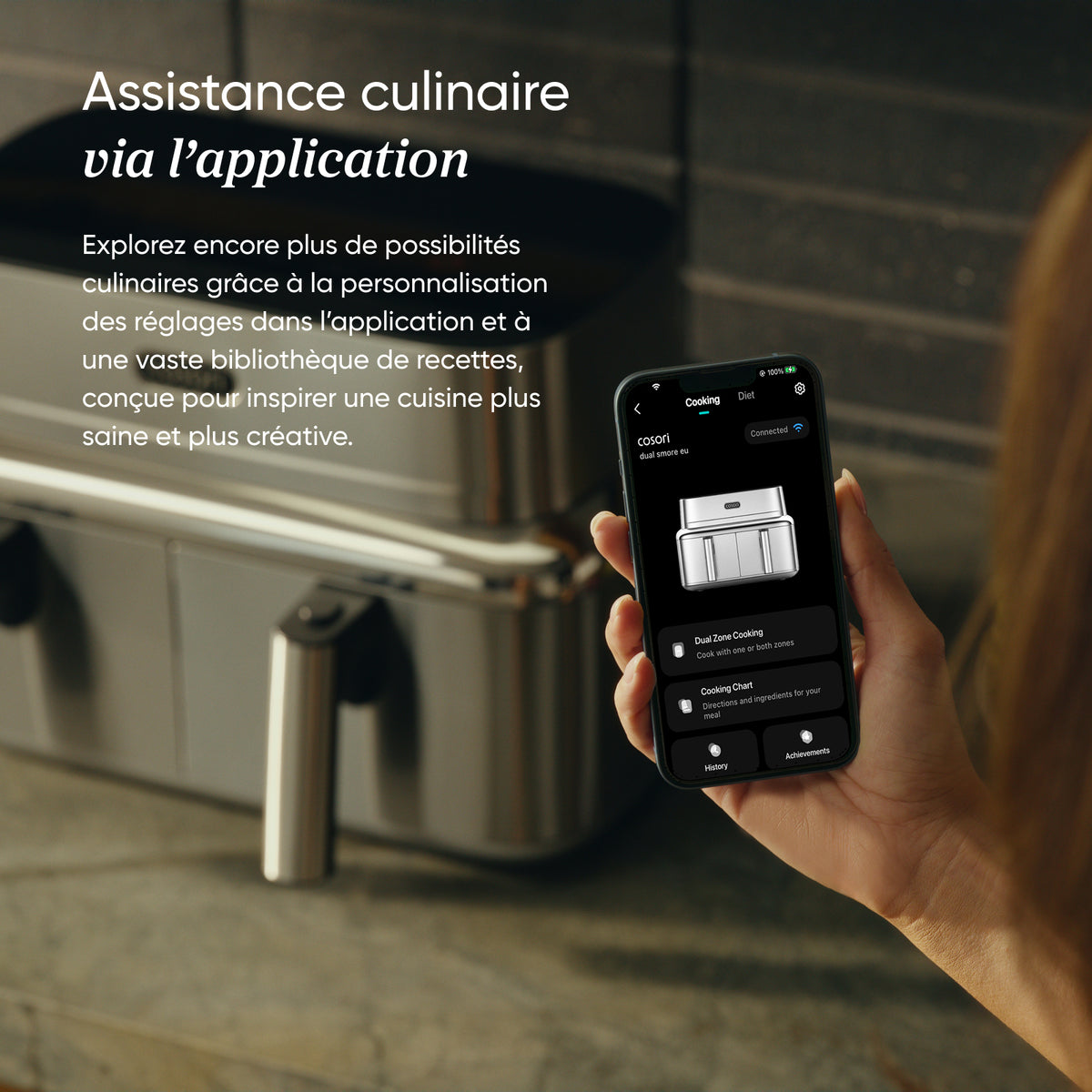 COSORI ICONIC™ Dual 8,6 L Air Fryer