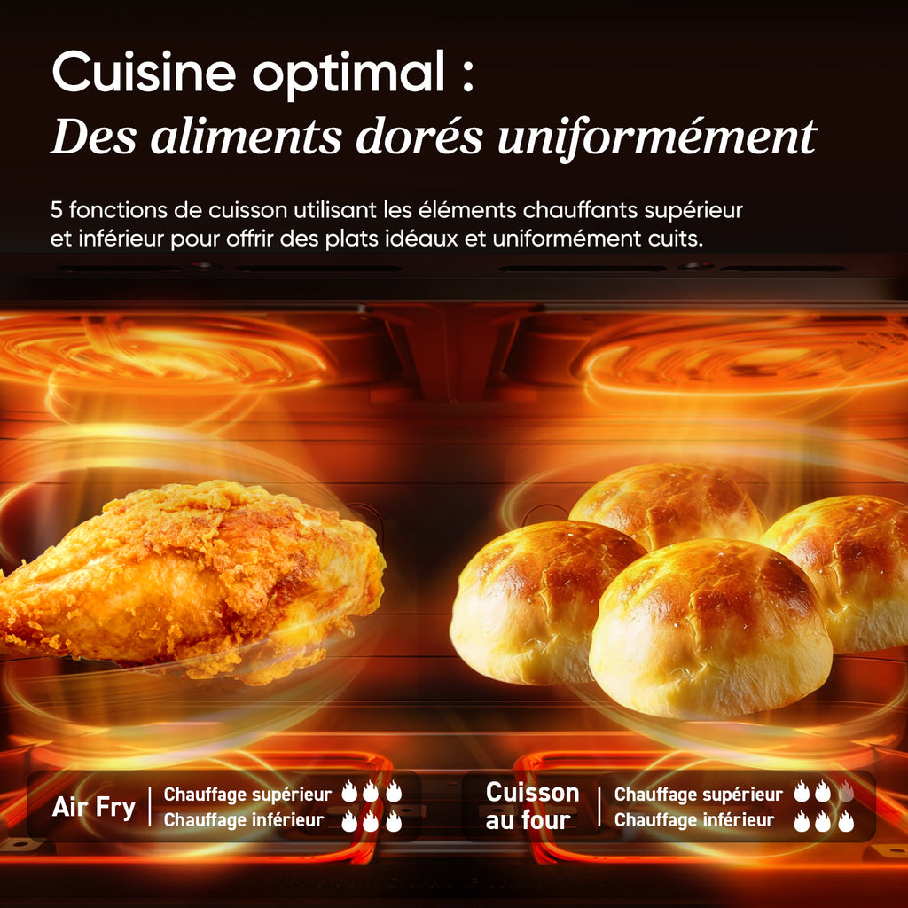 COSORI Dual Blaze TwinFry™ 10 L Air Fryer – Ceramic