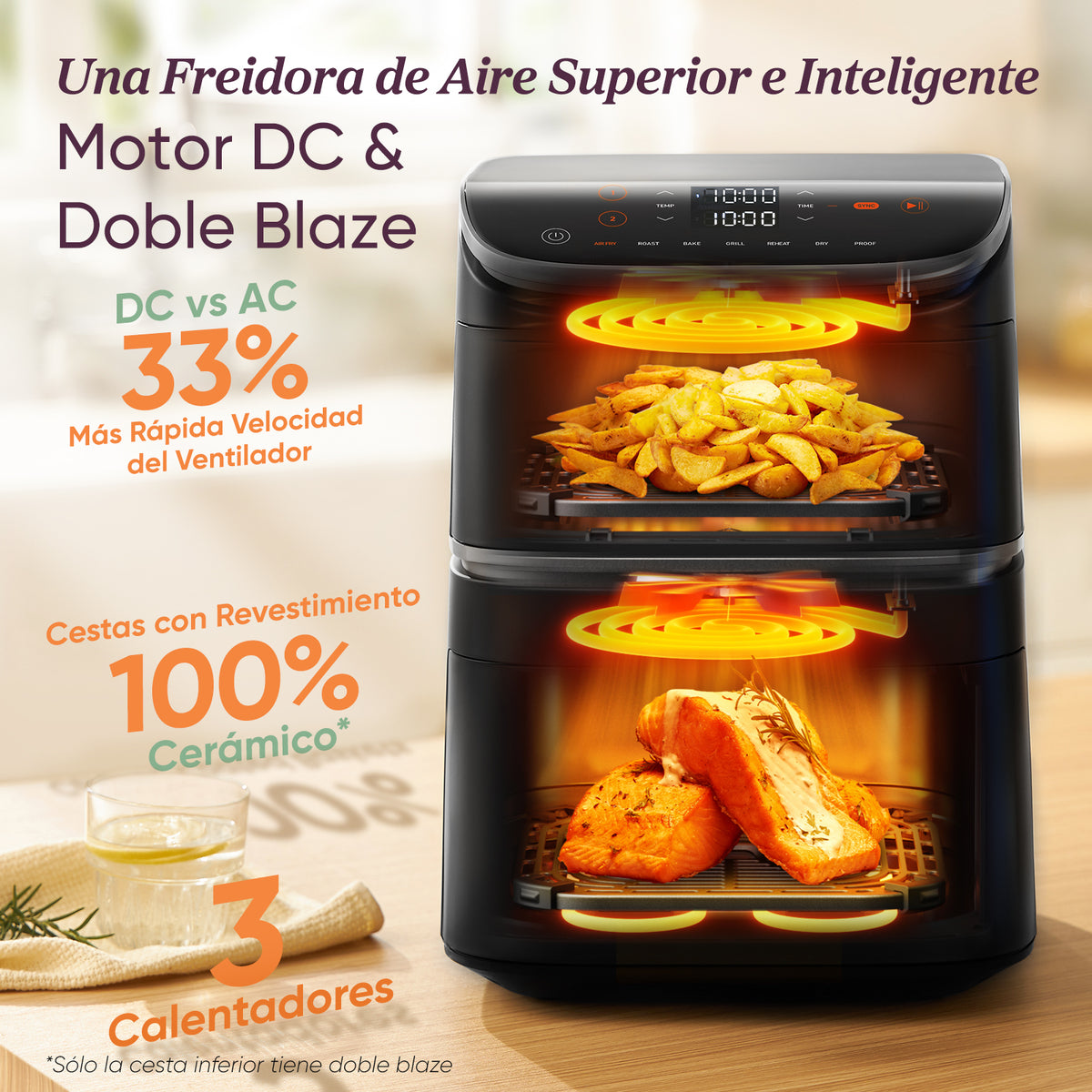 COSORI Turbo Tower™ Pro Smart 10,8 L Air Fryer