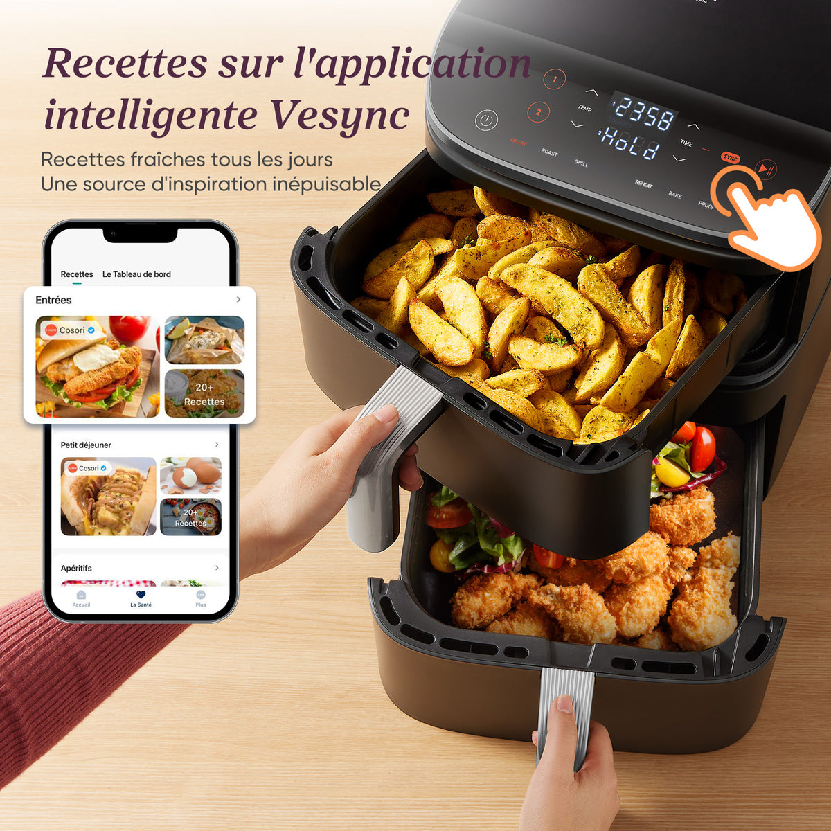 COSORI Turbo Tower™ Pro 10,8 L Air Fryer